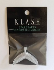 DRT Spare Tail for Tiny Klash Clear Silver TINY KLASH SPARE TAIL CLEAR SILVER