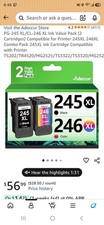 Printer Ink 245XL 246XL Black  Color