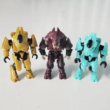 3x Halo Mega Bloks Construx Elites Ultras Commander Banished Covenant 