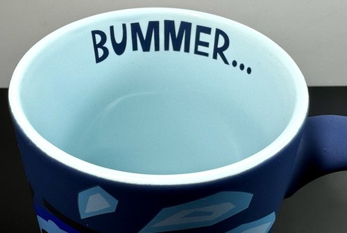 NEW Disney Pixar Inside Out 2 SADNESS BUMMER... SIGH Soft Touch 18oz Ceramic Mug - Picture 7 of 8