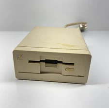 Commodore Amiga External 3.5" Floppy Disk Drive Vintage Computer Accessory READ