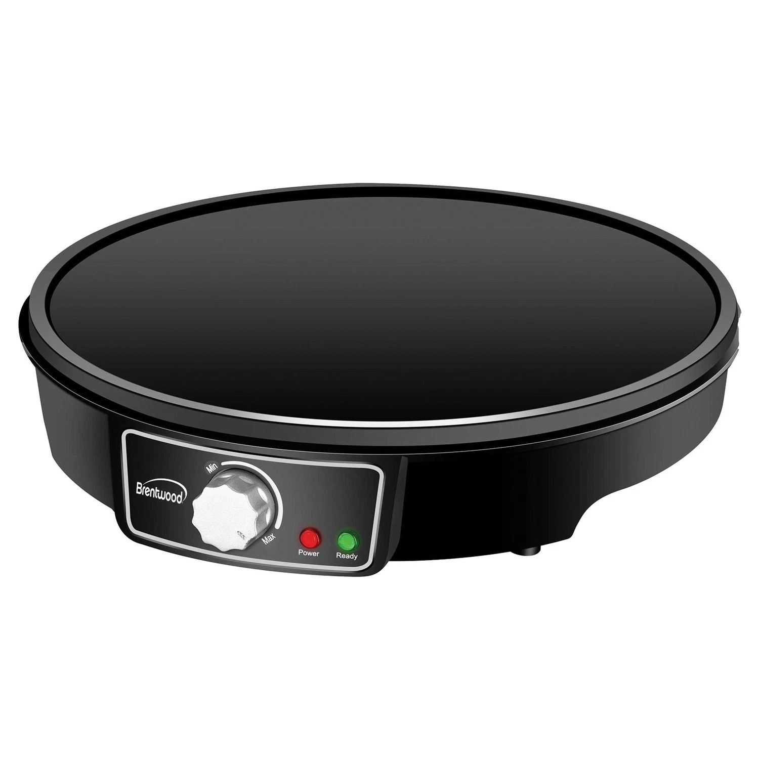 1000W 12" Electric Nonstick Crepe Pancake Maker and Griddle Spatula Spreader
