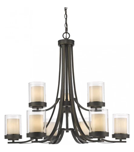 9 Light Chandelier - Picture 1 of 1