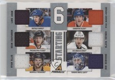 2011 Rookie Anthology Pinnacle Starting 6 Materials Ben Scrivens Luke Adam 0mj2