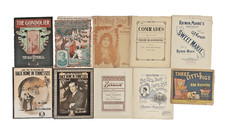 Lot of 10 Mixed Vintage Sheet Music From Early 1900's Large Format Except Pigs