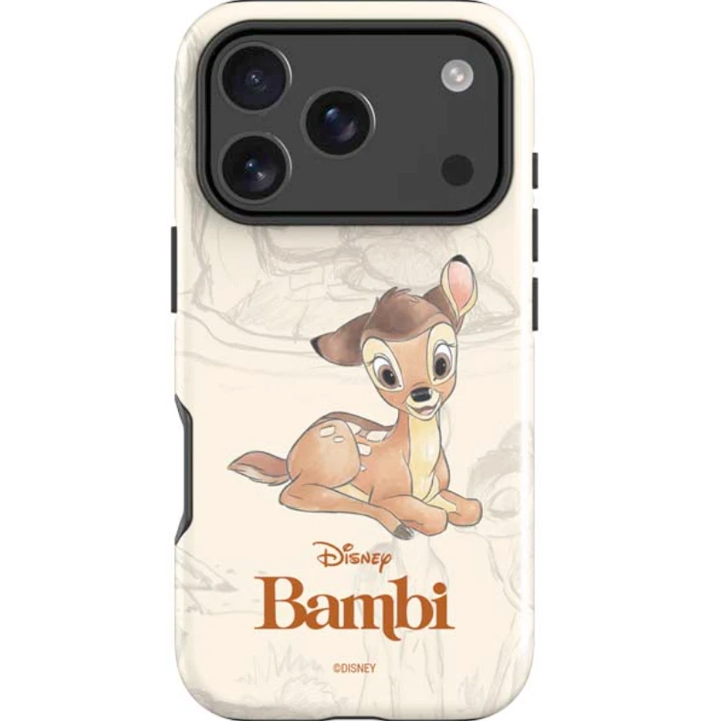 Disney Bambi Sketched Portrait iPhone Case