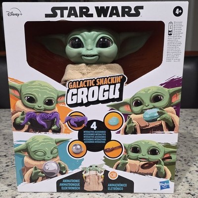 Hasbro Galactic Snackin' Grogu Animatronic Figure - Star Wars The Mandalorian
