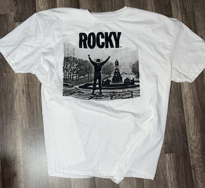Rocky Men's Philadelphia Stairs Rocky Balboa Short Sleeve T-Shirt (B6)