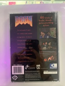 Doom CiB completo di scatola con custodia libretto Sega Saturn, disco 1997