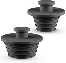 Bathtub Stopper 2Pcs Sink Stopper Tub Plug Bathroom Shower Drain Plug Silicone B