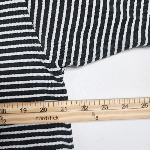 Vintage 80s 90s Guess USA Striped Short Sleeve Shirt Green White Stripes Medium - Picture 5 of 8