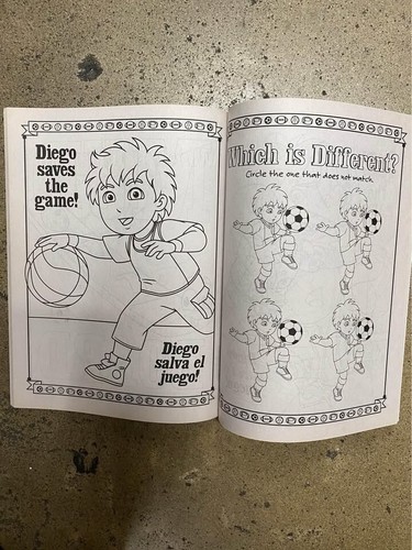 Go Diego Go coloring book - Picture 2 of 2