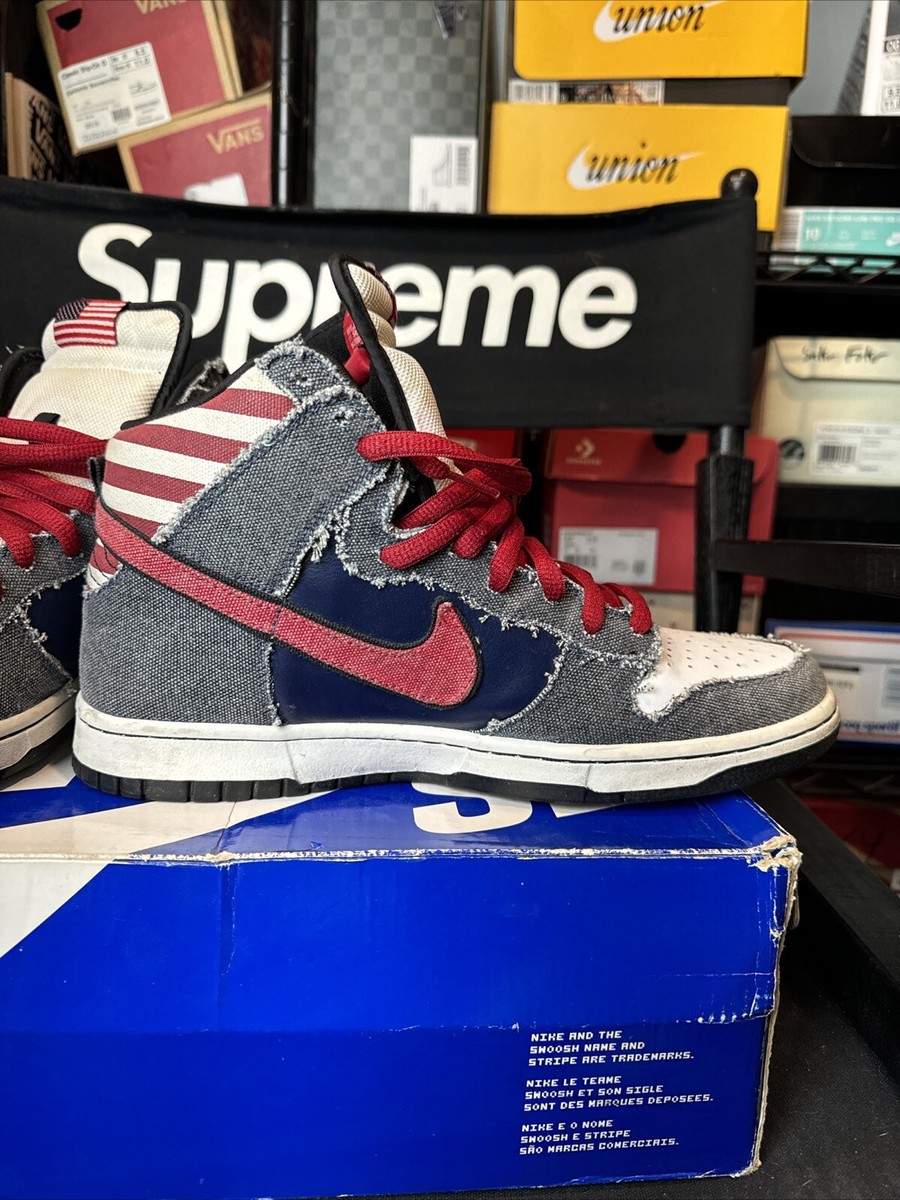 Nike Dunk High Sb Born In The USA Size 10 | eBay Nike Dunk High Sb Born In The USA Size 10 | eBay