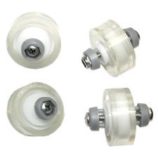 4 Pack of Pooline Ball Bearing Pool Vacuum Head Repair Wheels For 11051H