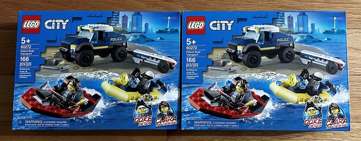 Lego City Police 60272 LEGO 60272 City Elite Police Boat Transport