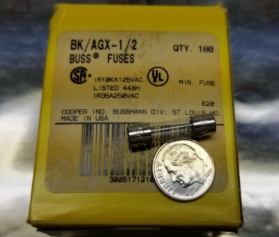 Cooper Bussmann GLR-1-1/2 Buss Small Dimension Fuse Cooper Bussmann GLR-1-1/2 Buss Small Dimension Fuse