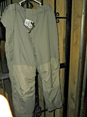 TROUSERS, EXTREME COLD WEATHER SIZE: LARGE REGULAR NSN:8415-01-538