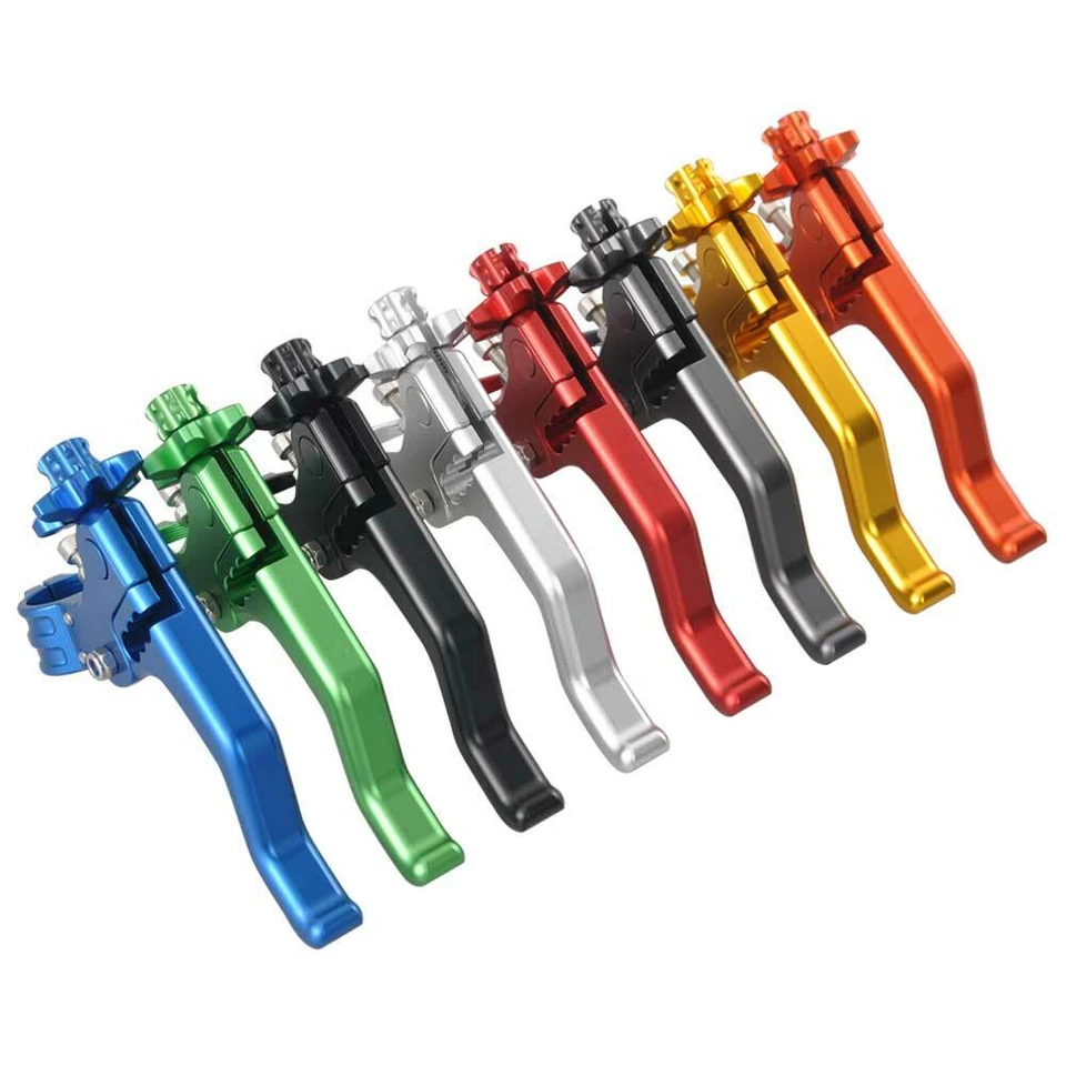 Palanca de embrague CNC corta para acrobacias apta para Yamaha R1/R6, Honda CBR, Suzuki GSXR, Kawasaki Foto 3 de 4