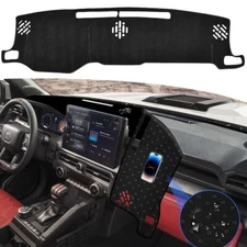 Non-slip Dash Cover Dashboard Carpet Mat Protector For Toyota Tacoma 2024 2025