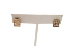 Sterling Silver 925 Cubic Zirconia Huggie Hoop Earrings