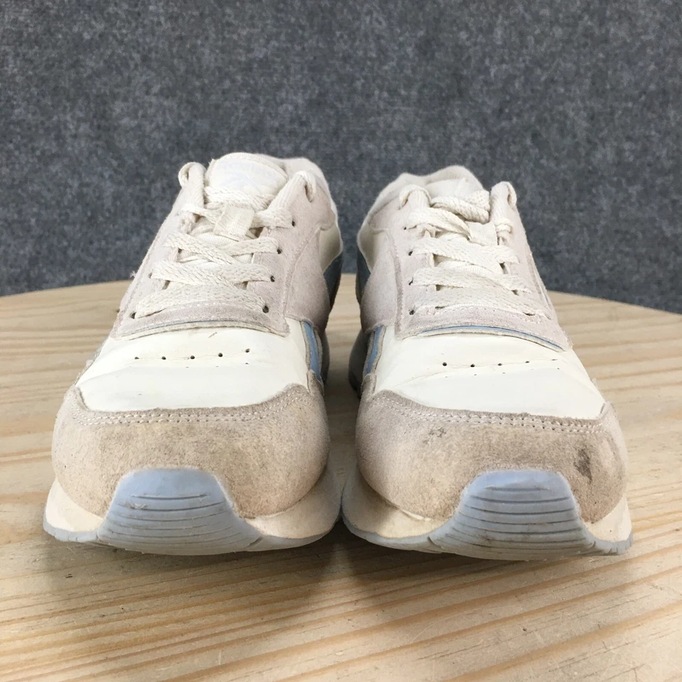 Reebok Shoes Youth 3 Royal Ultra Casual Sneakers White Leather Lace Up Low Top - Image 4 of 4