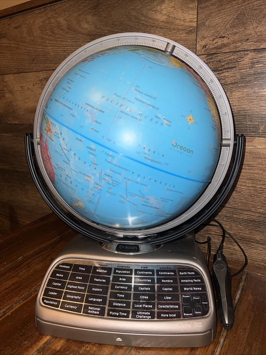 New Oregon Scientific Smart Globe SmartGlobe Deluxe Edition