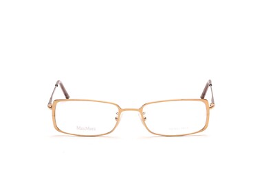 Max Mara Brille Fassung Gold Damen Schlicht Modern Metall MM206 52 - 18 mm C1