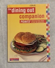 Weight Watchers 123 SUCCESS Dining Out Companion WW Points Book 1999