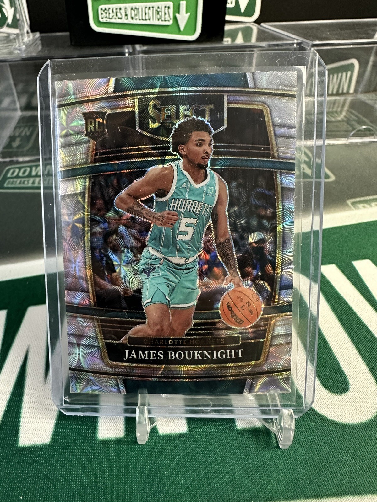 James Bouknight  2021-22 Panini Select Concourse Level Silver Scope Prizm #37 RC