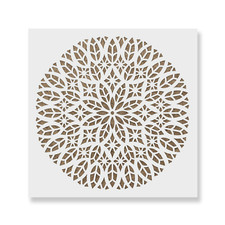 Katedraali Mandala Stencil - Durable  Reusable Mylar Stencils