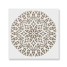 Katedraali Mandala Stencil - Durable & Reusable Mylar Stencils
