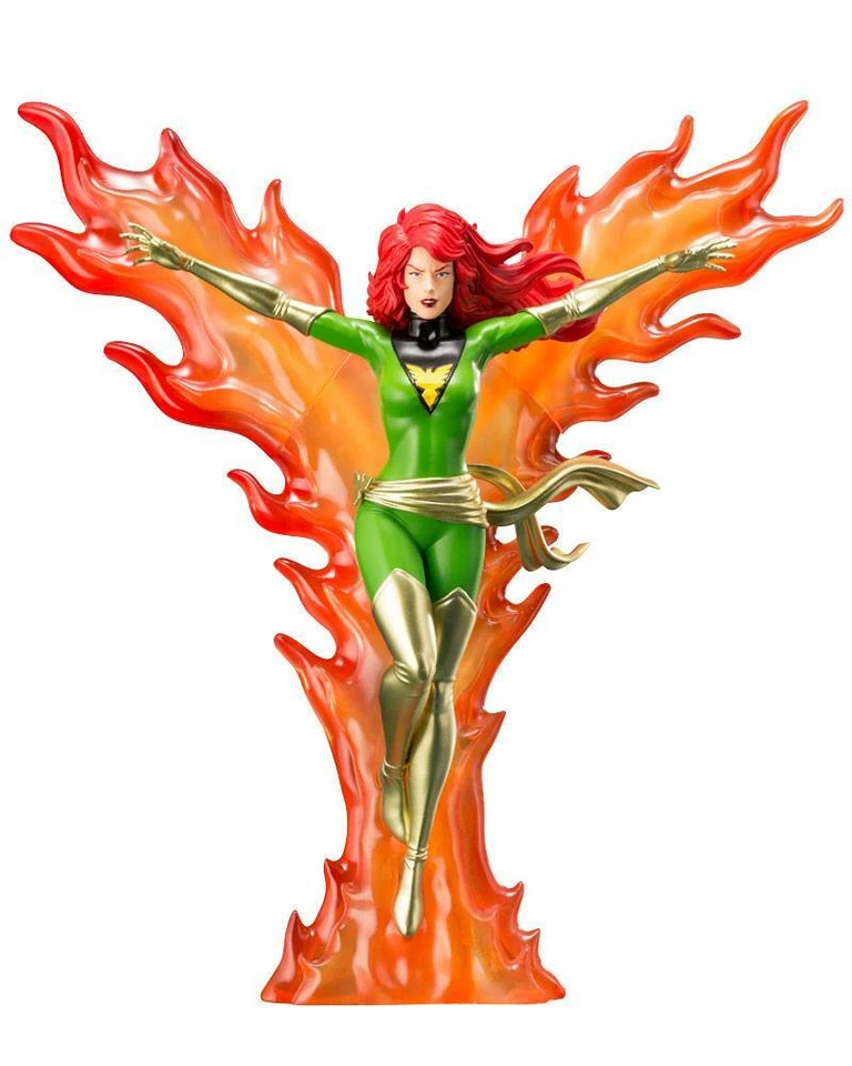 PHOENIX FURIOUS POWER STATUE ARTFX+ 1/10 MARVEL X-MEN ’92 KOTOBUKIYA 24 CM - Photo 1/4