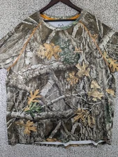 RealTree Camo Shirt Men's 3xl Stretchy Lighweight Long Sleeve