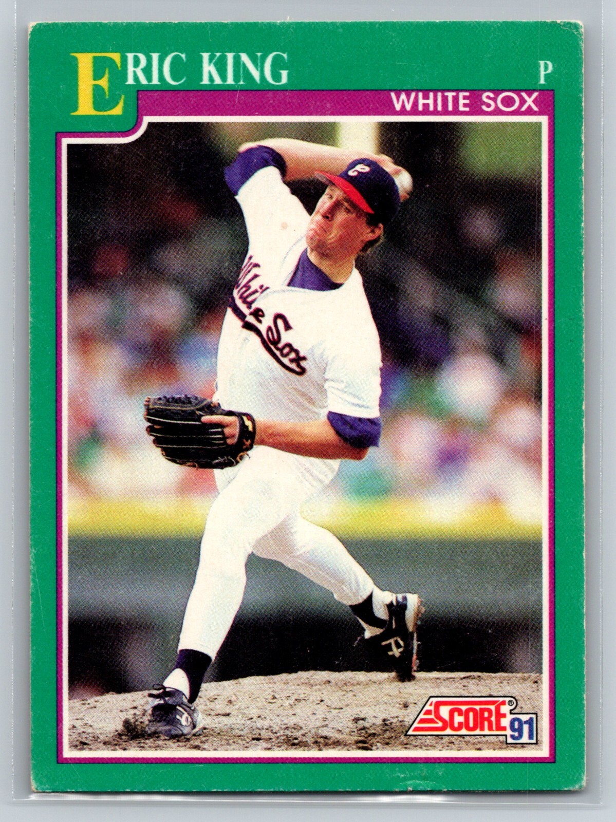 1991 Score - Eric King #124
