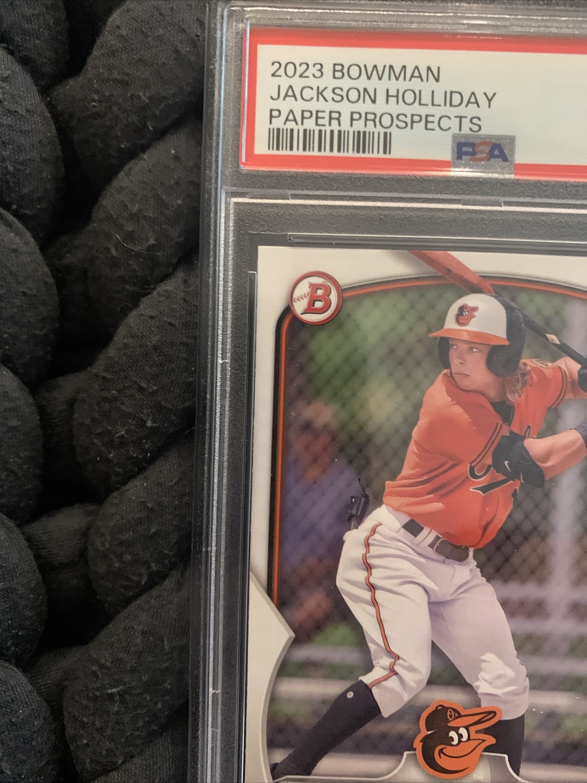 Jackson Holliday 2023 Bowman Paper PSA 10 Gem Mint Orioles MLB #1 Prospect #BP20 view 6