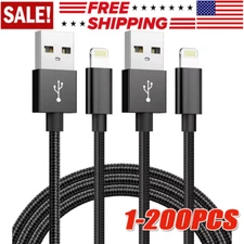 Fast Charger Cable Heavy Duty For iPhone 13 12 11 X XR 8 Charging Cord wholesale