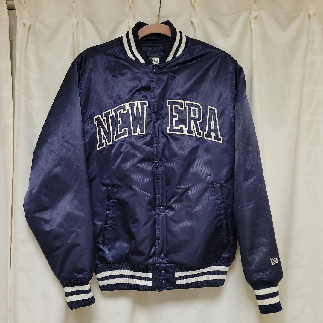 New Era Navy Stadium Jacket Size S - Stylish Sportswear - New Condition