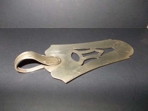 ART DECO TORTENHEBER JUGENDSTIL - versilbert - - M.B. Nr. 3 gemarkt -- L15cm - Bild 2 von 5