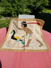 Vintage primative Cloth Art