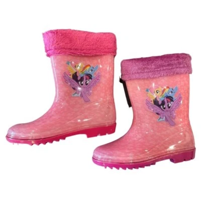 My little Pony Gummistiefel Regenstiefel gefüttert Größen: 22 24 26 28 30 32