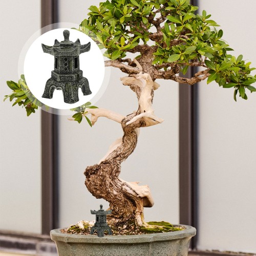 Harz MiniPagode Für Den Garten Steinpavillon Dekoration Bonsai