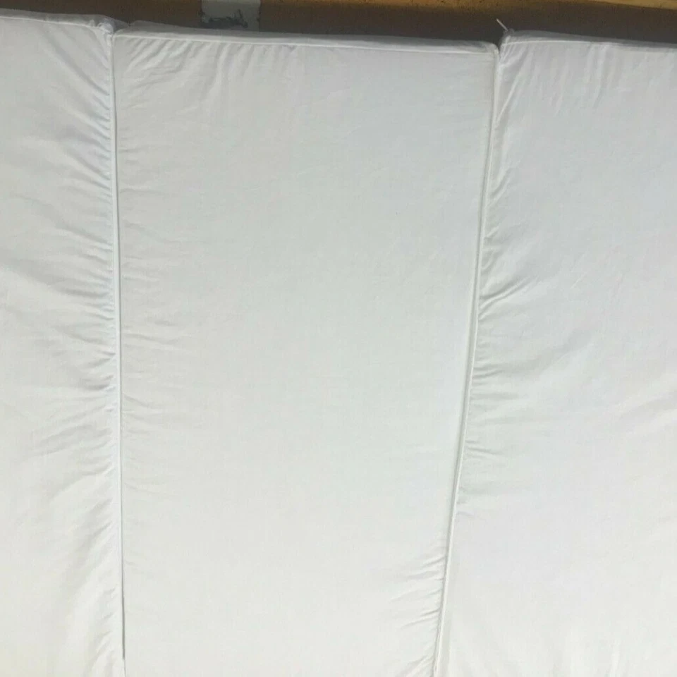 porta cot mattress 3 fold, Australian made, removable cotton cover 70x104 x5cm - image 2 of 3