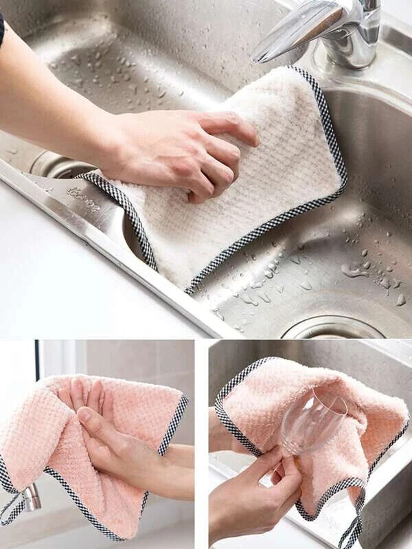 Hot Kitchen Dish Towels Bulk Cotton Kitchen Hand Towels 10 Pack