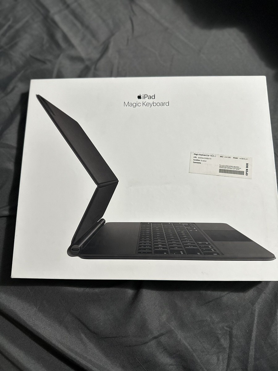 Apple Magic Keyboard for iPad Pro 12.9 3rd, 4th, 5th Gen - Black