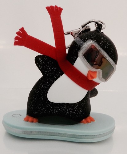 BATH & BODY WORKS SNOWBOARDING PENGUIN POCKET |BAC HOLDER SLEEVE NEW! - Picture 2 of 3