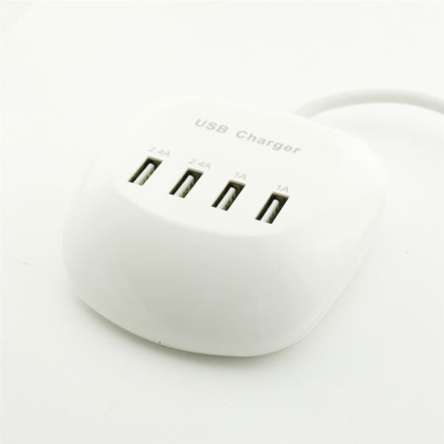 4-Port Fast USB Charging Station Power Adapter Wall Travel Desktop Charger Hub - 第 1/9 張圖片
