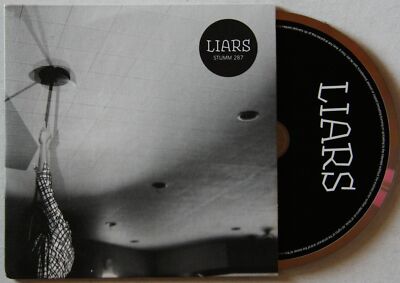 Liars Rare UK Mute Records 2007 Advance Cardcover CD ASTUMM287 Artrock Abstract