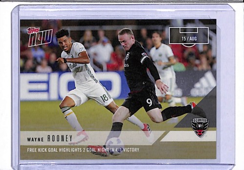 Wayne Rooney – Wayne Rooney MLS TOPPS NOW® Card 70 - Print Run: 74