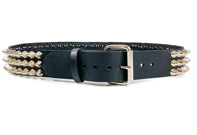 studs belt punk vintage 本革 Mens Punk Rock Leather Belt, Metal Studs Belt, Vintage Rock