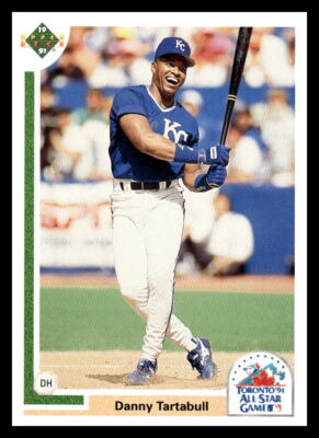 1991 Upper Deck Final Edition  Danny Tartabull #89F Kansas City Royals